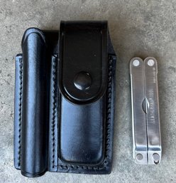 Leatherman Multi-tool With Leather Case