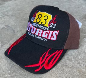 2023 Sturgis 83rd Anniversary Hat New