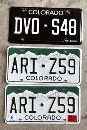 Colorado Motorcycle License Plates