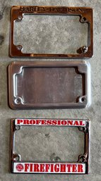 Motorcycle License Plates Frames Includes Harley Davidson