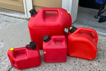 Lot Of Gas Cans