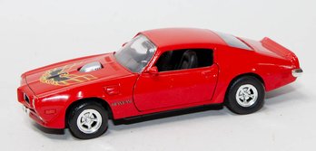 Red 1973 Pontiac Firebird Trans Am 1/24 Scale