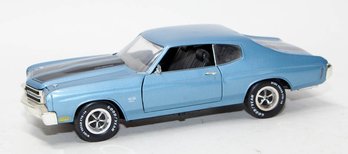 ERTL 1970 Metallic Blue Chevy Chevelle 1/18 Scale