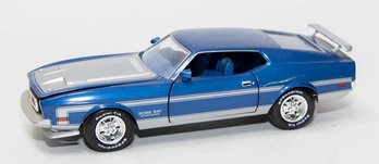 2001 Testors Blue Mustang Boss 351 1/24 Scale