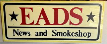 Store Front Boulder Colorado EADS News And Smokeshop Fiberglass Sign