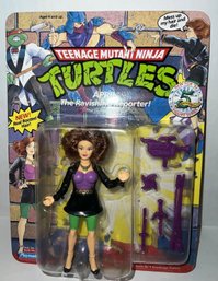 1992 Playmates Unpunched Teenage Mutant Ninja Turtles April The Ravishing Reporter