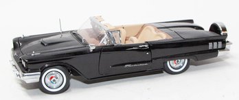 Sun Star 1960 Black Ford Thunderbird 1/18 Scale