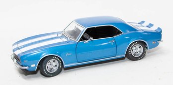 2002 Lane Automotive Blue Chevy Camaro Z28 1/18 Scale