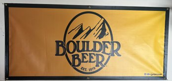 Boulder Beer BannerFeaturing The FlatIrons