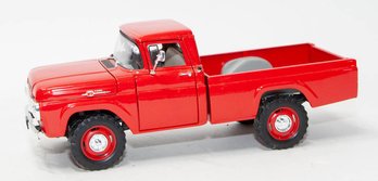 Road Signature Red 1959 Ford F-250 Truck 1/18 Scale With Box