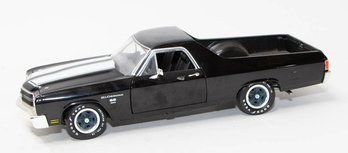 ERTL 1970 Black El Camino SS 454 1/18 Scale