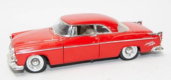 2005 Motor Max American Graffiti Red 1955 Chrysler C300 1/18 Scale