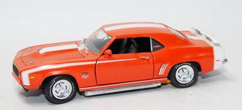 ERTL Orange And White Stripe 1969 Chevy Camaro 1/18 Scale