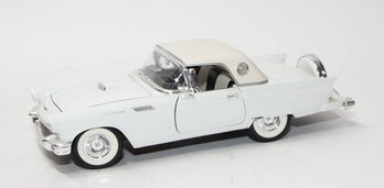 Road Signature White 1955 Ford T Bird Convertible 1/18 Scale