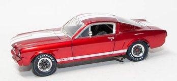 Shelby Collectibles Red With White Stripes Shelby GT 350 1/18 Scale