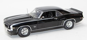 Die Cast Promotions Black 1969 Camaro SS 1/18 Scale