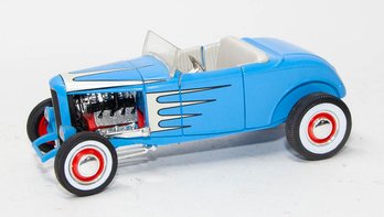 ERTL American Muscle Blue 1932 Ford Highboy Street Rod 1/18 Scale With Box