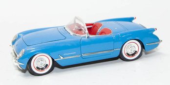 ERTL American Muscle Blue 1955 Chevy Corvette 1/18 Scale