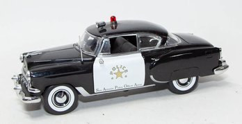 Sun Star San Antonio Police Car 1954 Bel Air 1/18 Scale With Box