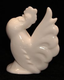 5.5' Imperial Heisey Milk Glass Rooster