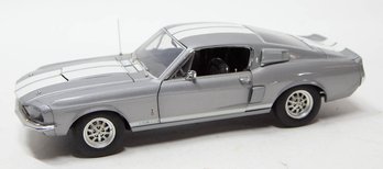 Gray With White Stripes GT 350 1966 Ford Mustang 1/18 Scale