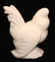 4.5' Imperial Heisey Milk Glass Chicken