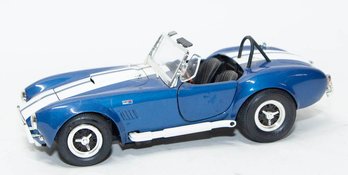 ERTL Metallic Blue 1965 Shelby Cobra 427 1/18 SCALE