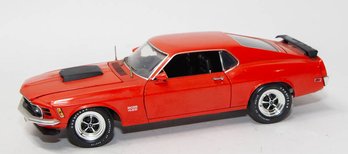 Die Cast Promotions Dark Orange 1970 Ford Mustang Boss 1/18 Scale