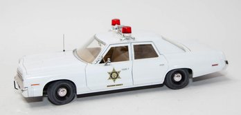 Dukes Of Hazzard 1974 Dodge Monaco Country Sheriff Police Car 1/18 Scale