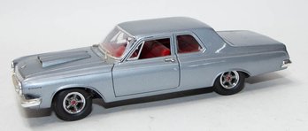 Maitso Grey With Red Interior 1963 Dodge 330 1/18 Scale With Box