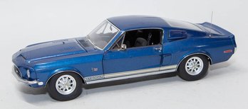 Exact Detail Blue 1968 Shelby G.T. 500 KR 1/18 Scale With Box