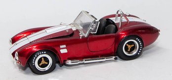 Shelby Collectibles Electric Red 1965 Shelby Cobra 427 1/18 Scale With Box