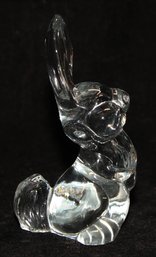 Viking Glass Clear Bunny Rabbit