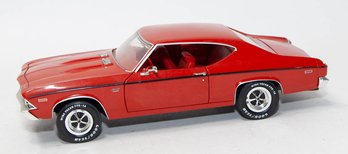 ERTL Red 1969 Chevy Chevelle SS 1/18 Scale