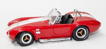 Shelby Collectibles Cherry Red 1965 Shelby Cobra 427 1/18 Scale With Box