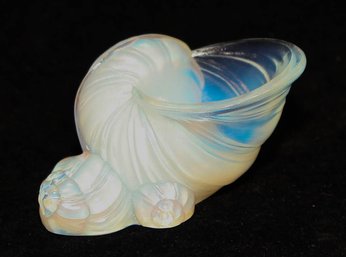 Sabino French Signed Opalescent Snail Shell