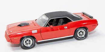 ERTL Red 1971 'Cuda 440 1/18 Scale