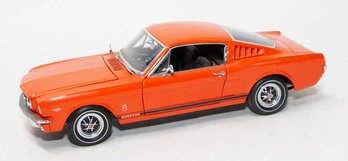 Authentics Orange 1965 Ford Mustang AFX 1/18 Scale