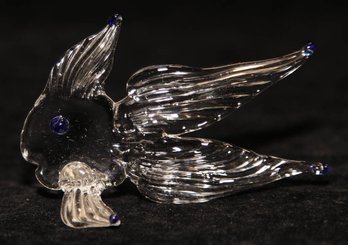 Hand Blown Art Glass Goldfish