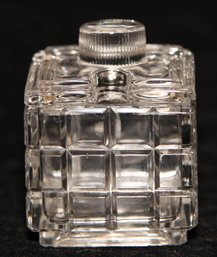 Heisey Clear Glass Preserves Lidded Box