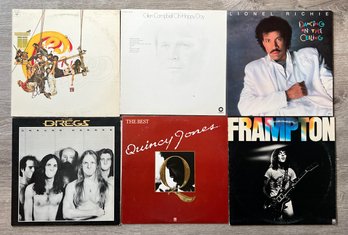 Lionel Richie, Peter Frampton And Glenn Campbell Records