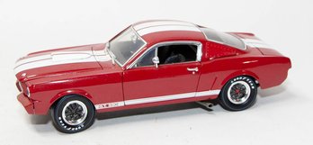 Shelby Collectibles 1966 Maroon Shelby G.T. 350R 1/18 Scale With Box