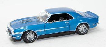 2004 Lane Automotive Blue 1968 Chevy Camaro SS 1/18 Scale