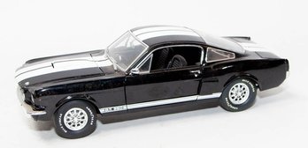 1998 Lane Automotive Black With White Stripes 1968 Ford Shelby Mustang G.T. 350 1/18 Scale