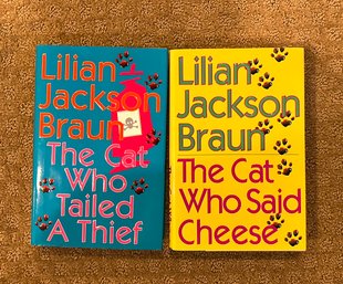 Lilian Jackson Braun Signed Hardcover Books