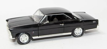 ERTL Black 1966 Chevy Nova Super Sport 1/18 Scale