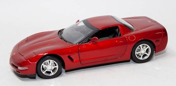 Hot Wheels Red Chevy Corvette 1/18 Scale