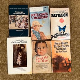 Paperback Book Lot Includes Papillon And Feed Me! Im Yours