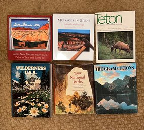 Book Lot Includes National Parks And Colorado Geology