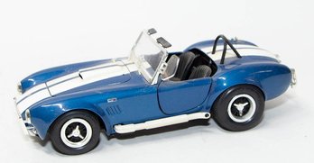 ERTL 1965 Blue With White Stripes Shelby Cobra 427 1/18 Scale